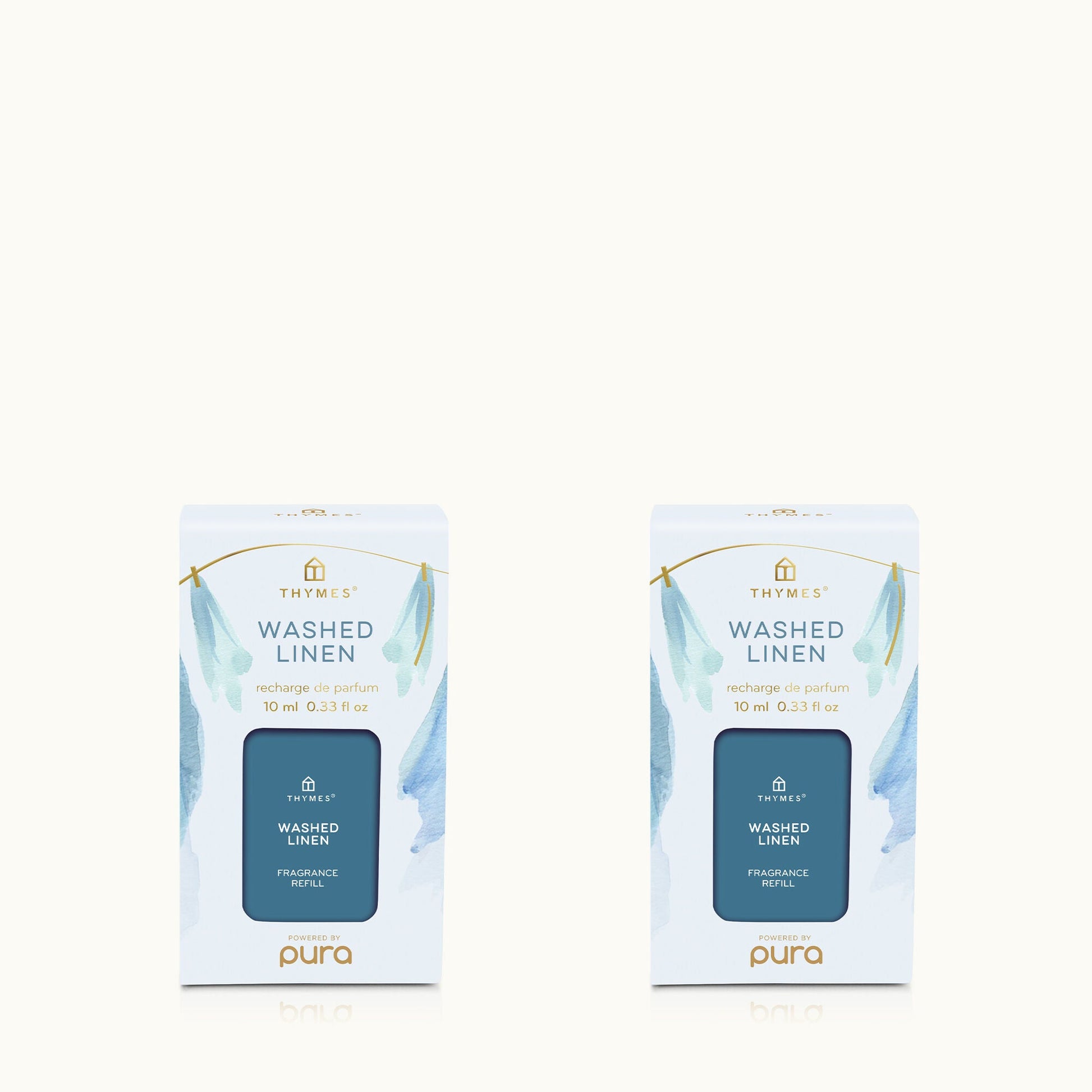Washed Linen Pura® Diffuser Refill 2-Pack Bundle