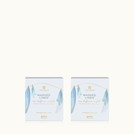 Washed Linen Pura Car Pro™ Diffuser Refill 2-Pack Bundle